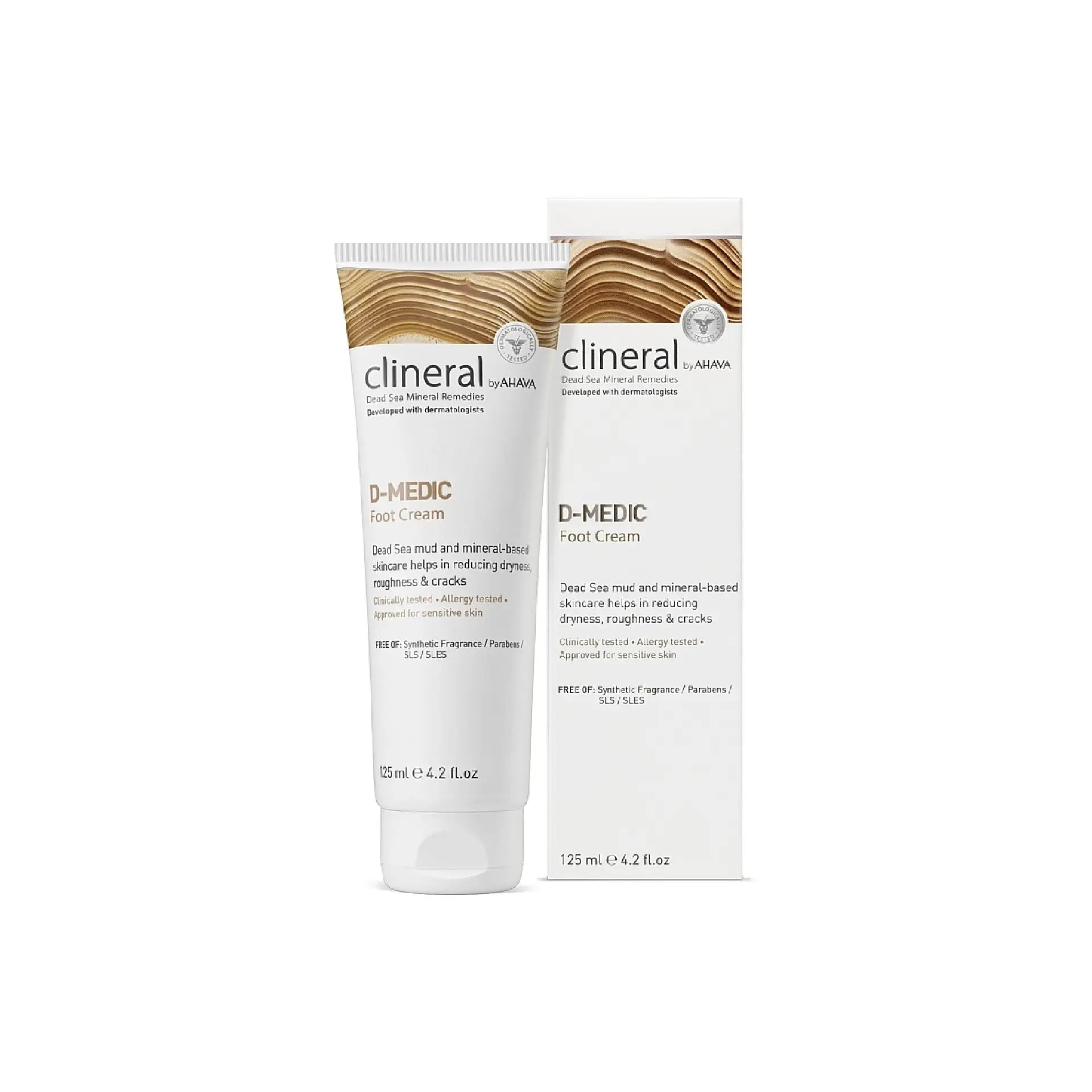 Ahava Clineral D-Medic Foot Cream – 125ml