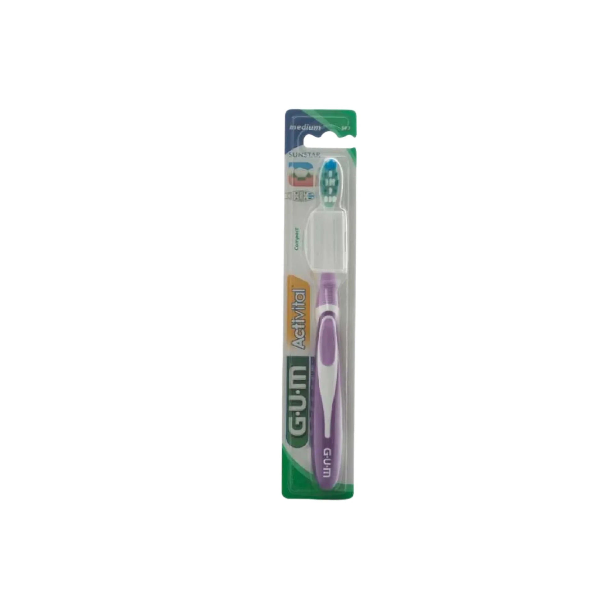 GUM T.B.R. Activital Compact Toothbrush