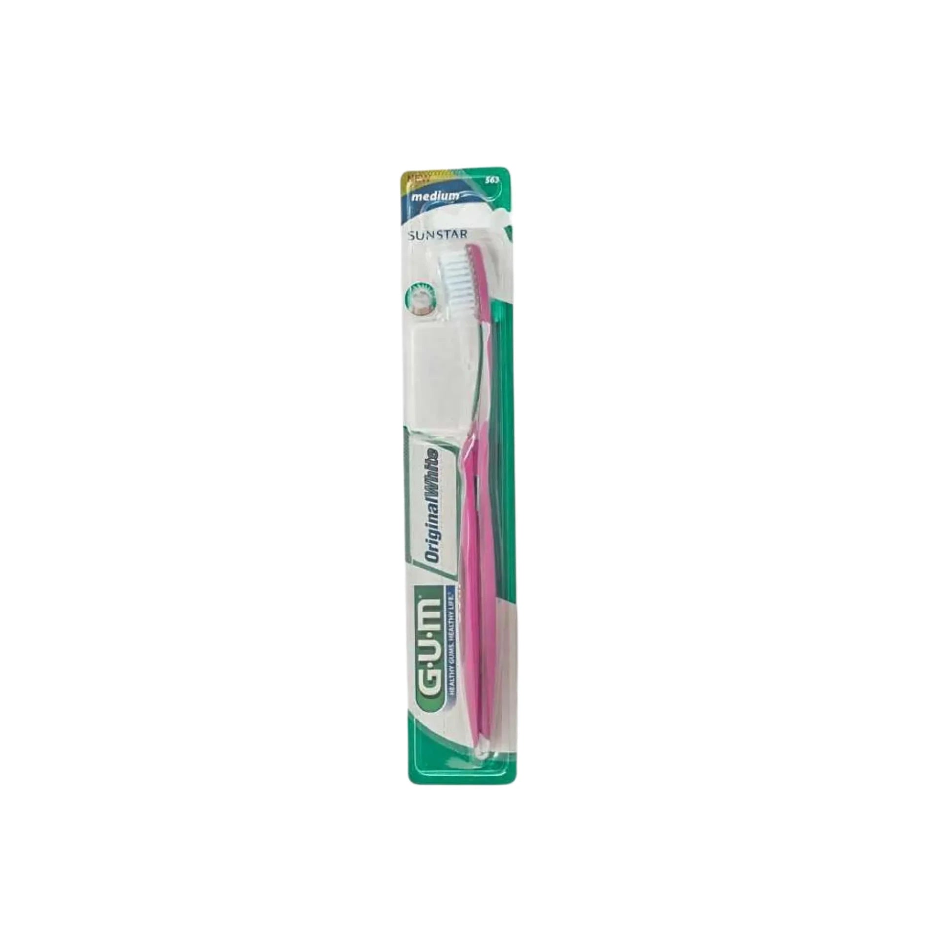 GUM T.B.R. Original White Toothbrush