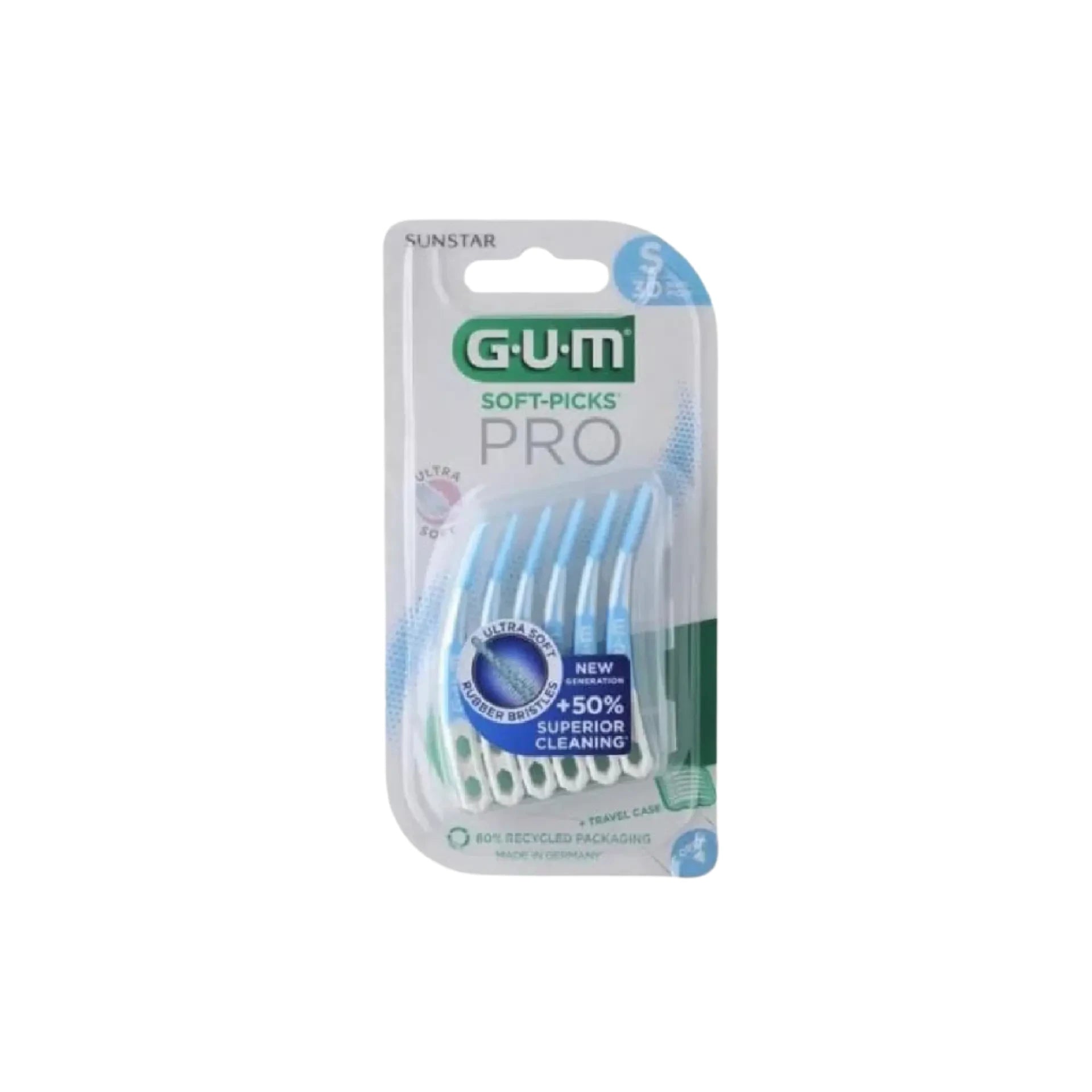GUM Soft Picks Pro - Small/Medium/Large x30