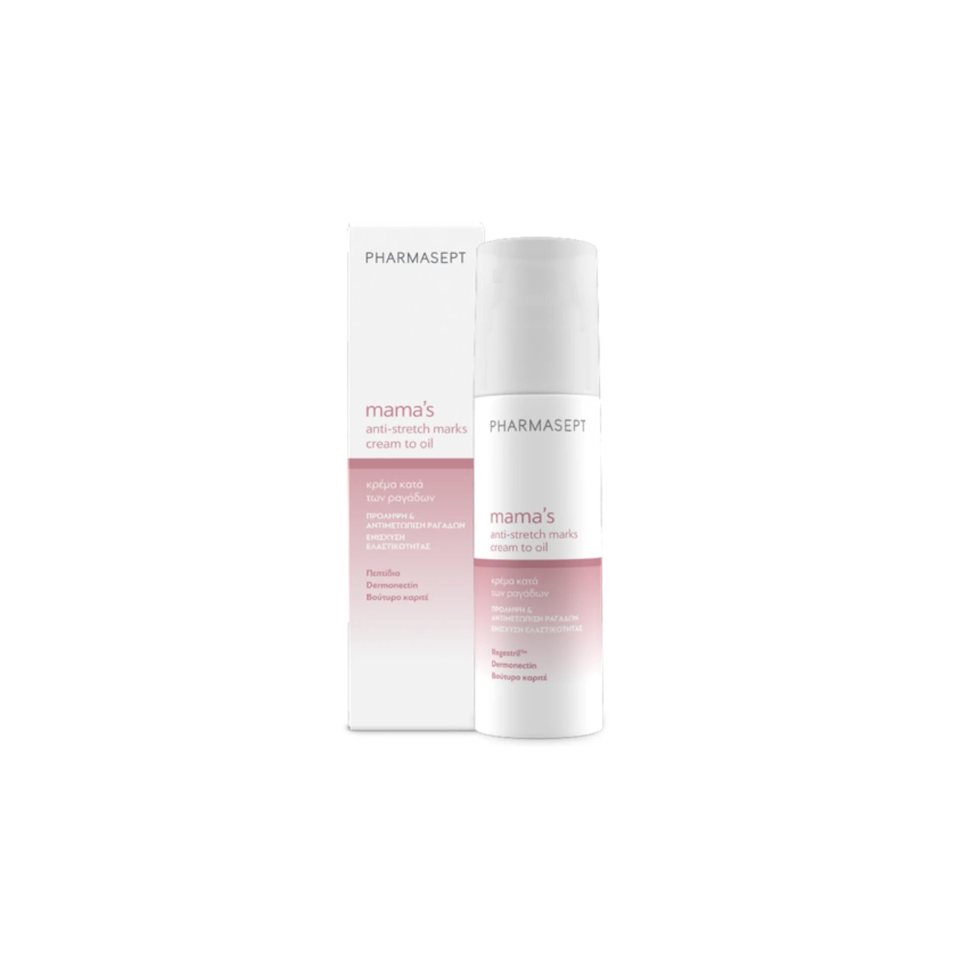 Pharmasept Mama's Anti-Stretch Marks Cream to Oil - 150ml