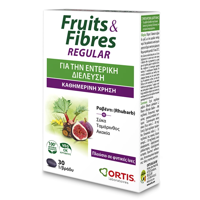 Ortis Fruits&Fibres Regular - 30tabs