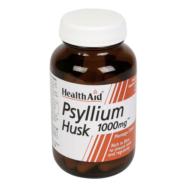 HealthAid Psyllium Husk 1000mg - 60 Capsules