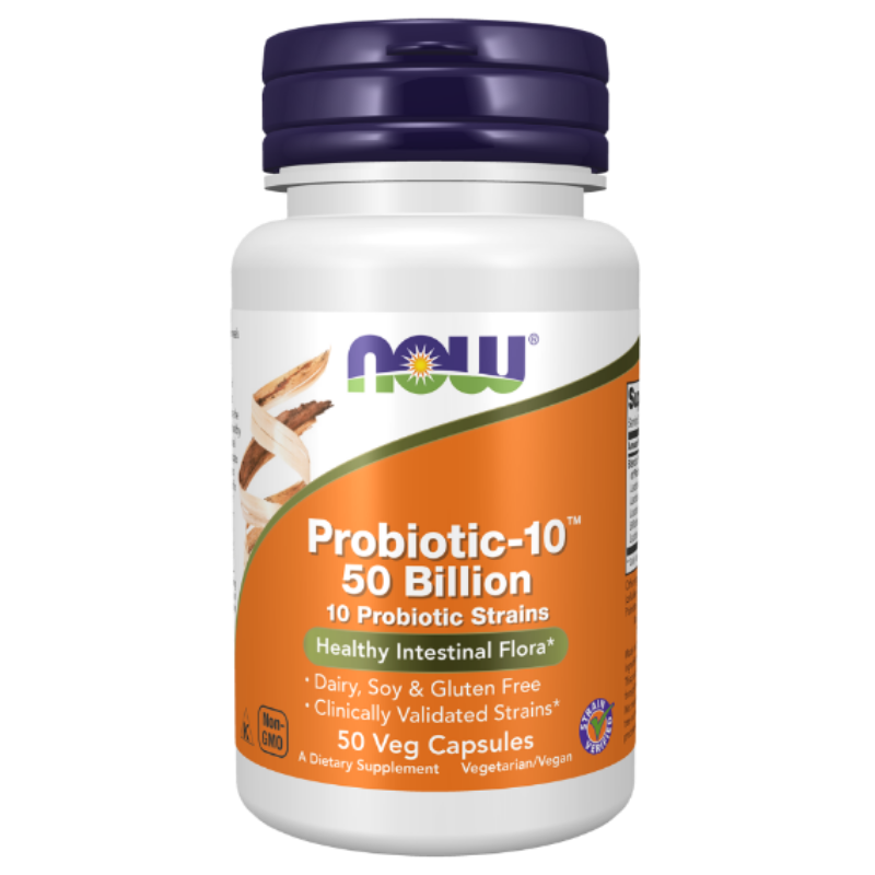 NOW Foods Probiotic-10 50 Billion - 50 Capsules