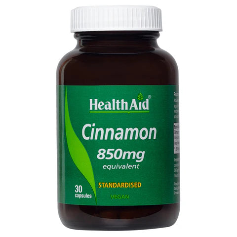 HealthAid Cinnamon 850mg - 30 Capsules