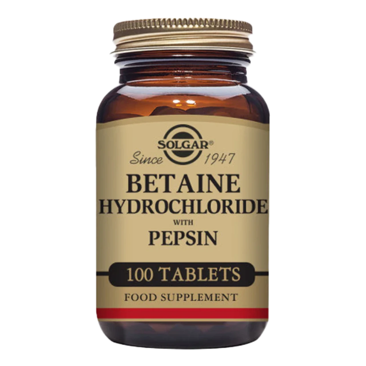 Solgar Betaine Hydrochloride - 100tabs