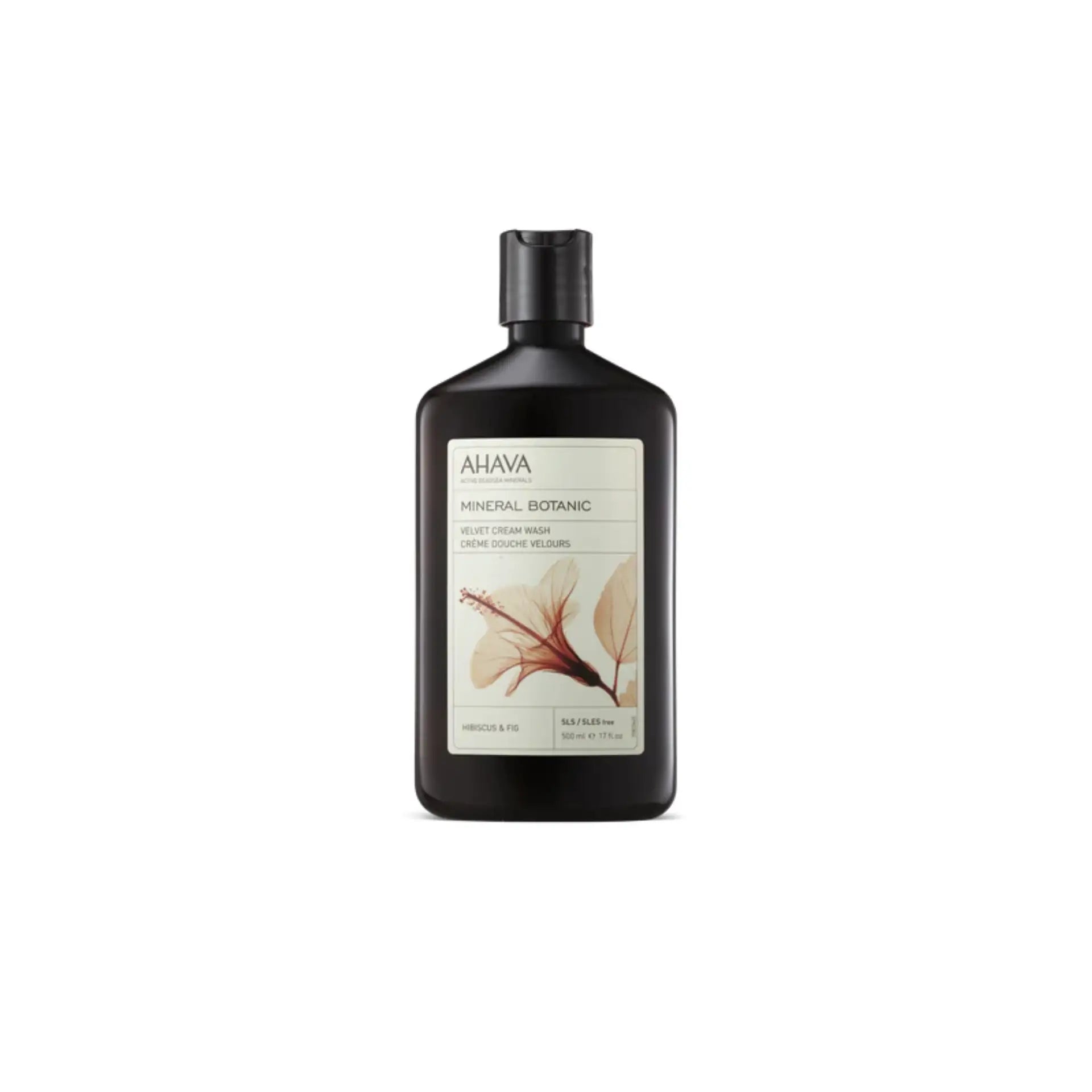 Ahava Mineral Botanic Cream Wash with Hibiscus & Fig - 500ml