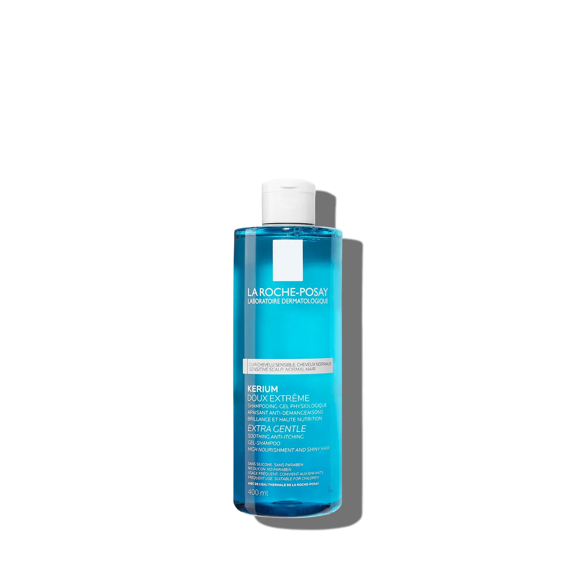 La Roche-Posay Kerium Extra Gentle Gel Shampoo for Sensitive Scalp - 400ml