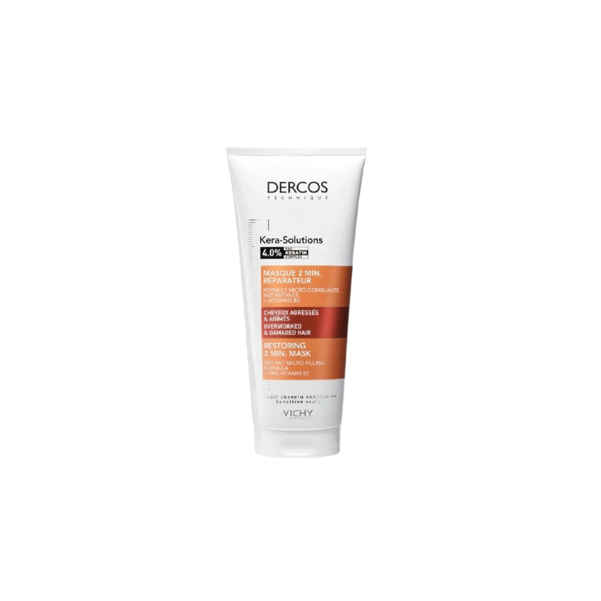 Vichy Dercos Kera-Solutions Restoring 2-Minute Mask For Dry Hair - 200ml