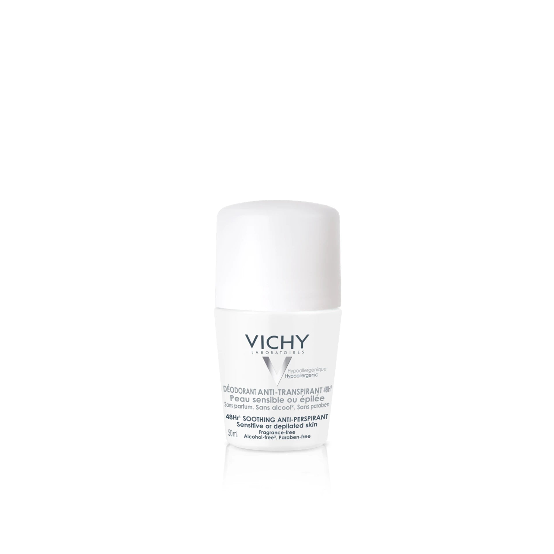Vichy Deodorant 48H Roll-On for Sensitive Skin - 50ml