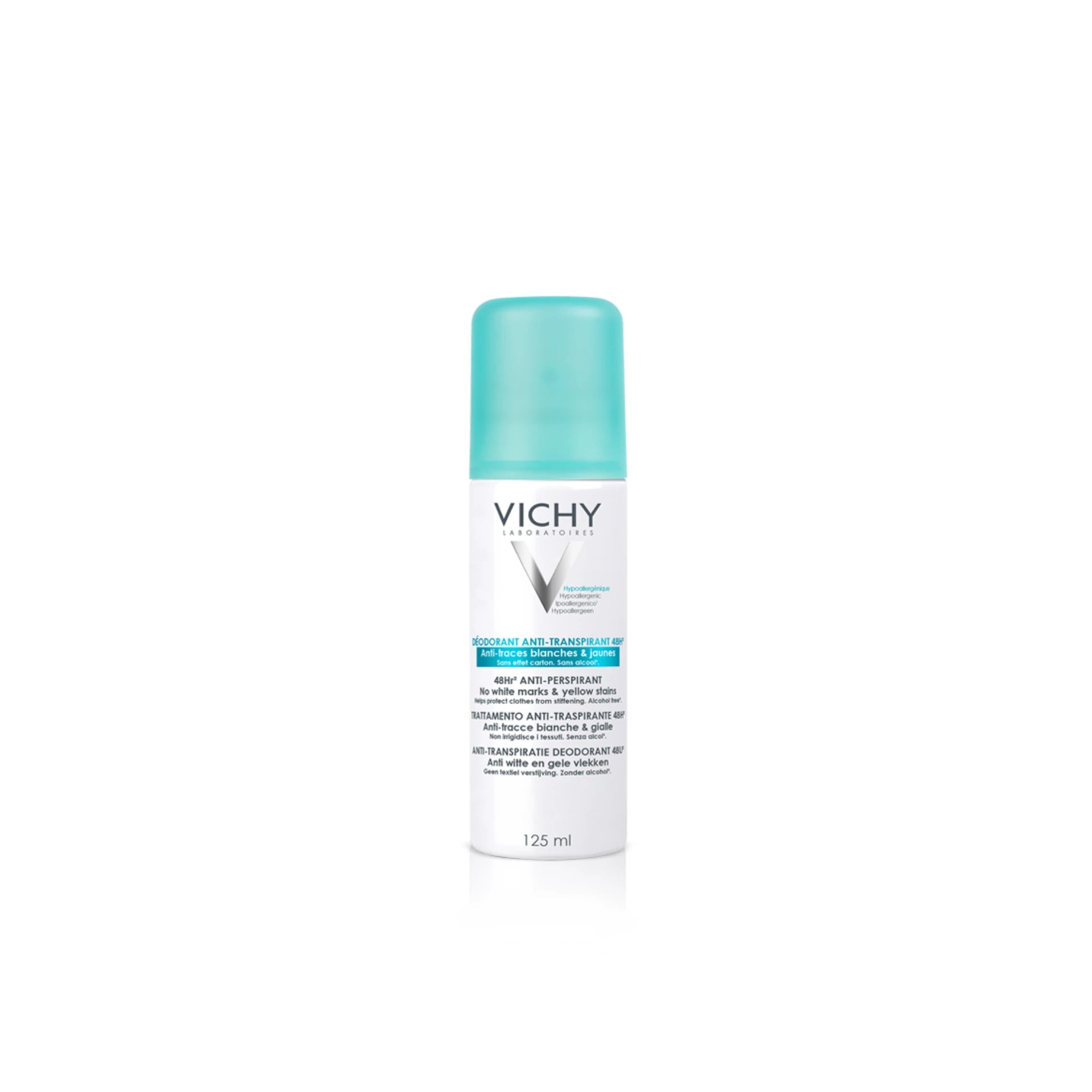 Vichy Deodorant 48H Anti-Stain Spray - 125ml