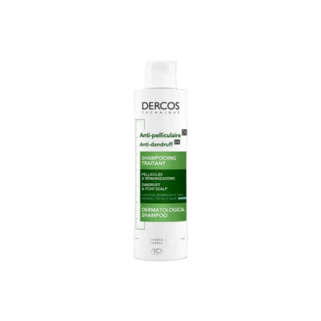 Vichy Dercos Anti-Dandruff Shampoo for Normal to Oily Hair - 200ml