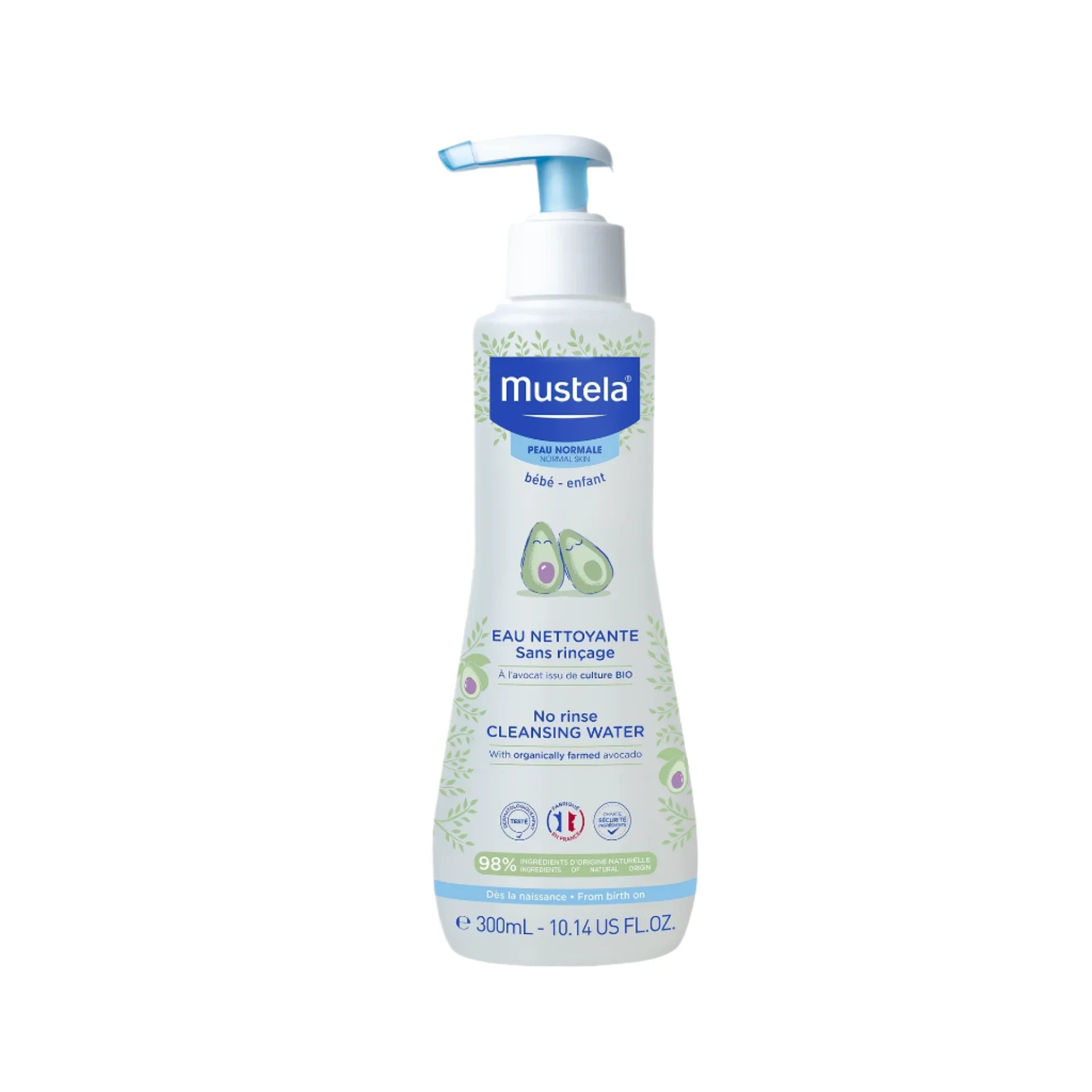 Mustela No-Rinse Cleansing Water - 300ml/500ml