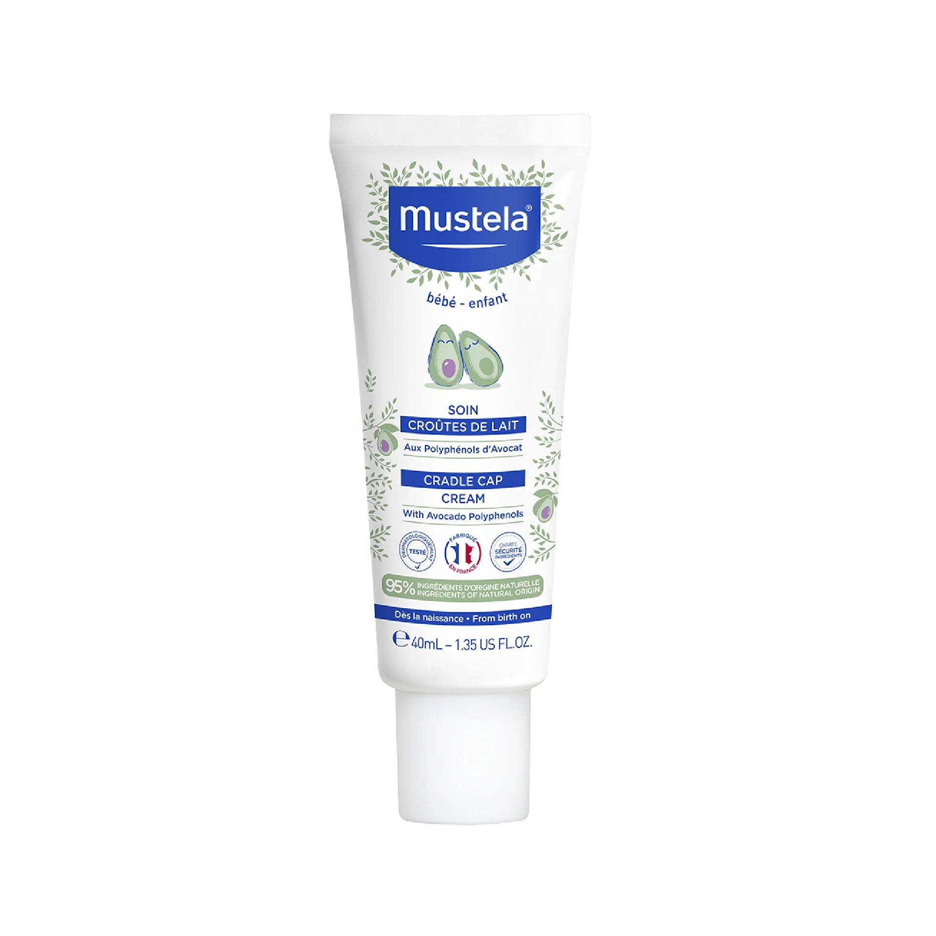 Mustela Cradle Cap Cream – 40ml