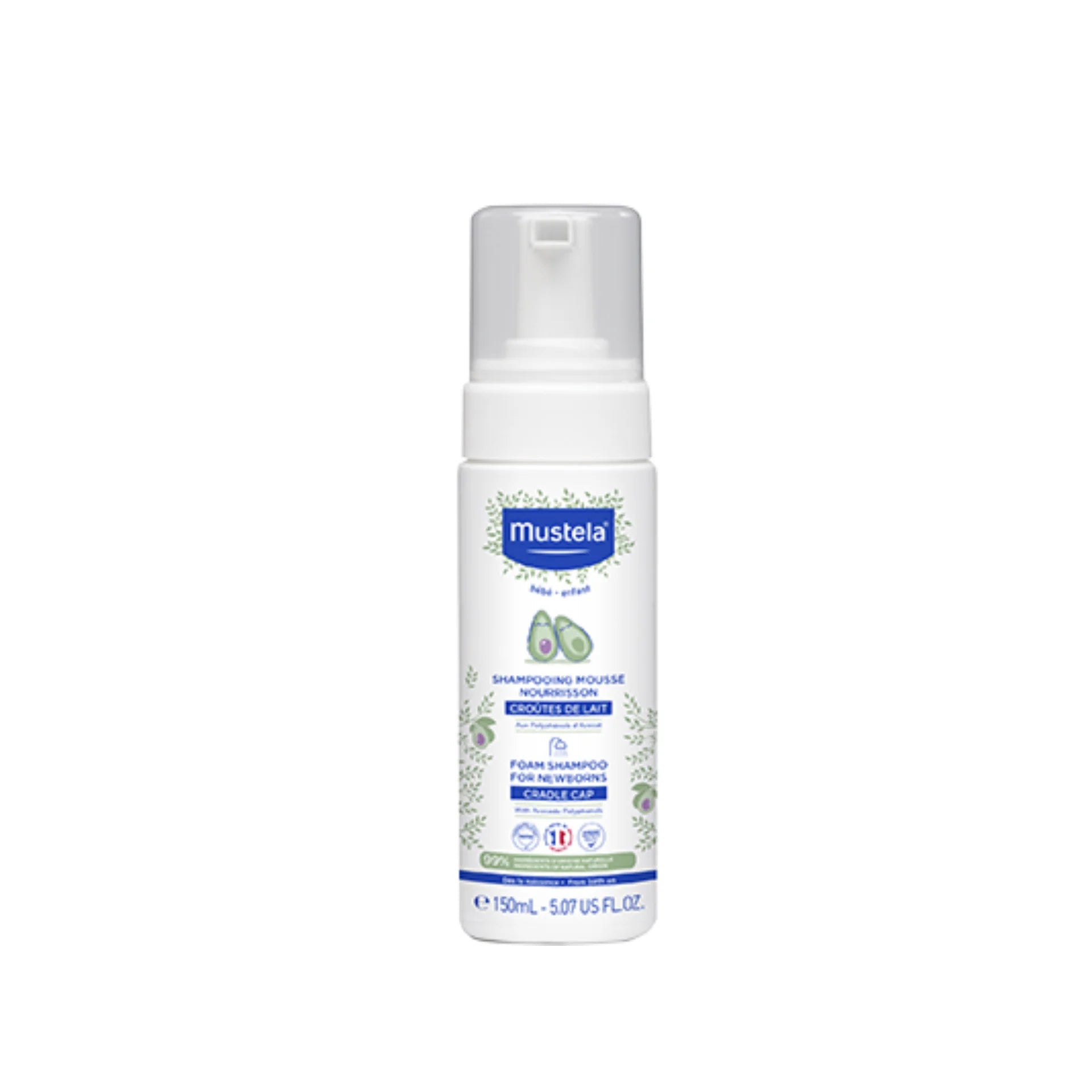 Mustela Foam Shampoo for Newborns – 150ml