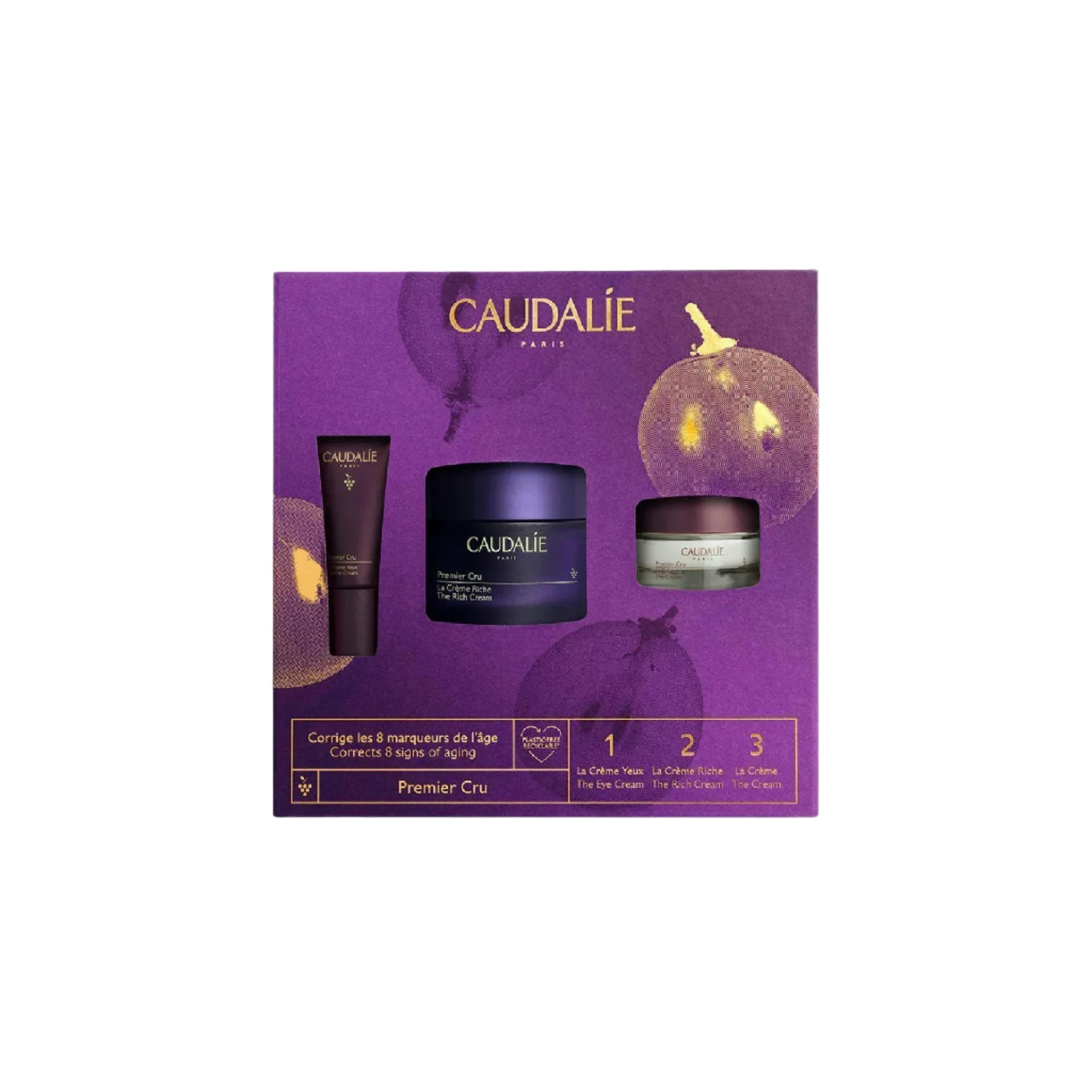 Caudalie Premier Cru The Rich Cream Set - Anti-Ageing Gift Set