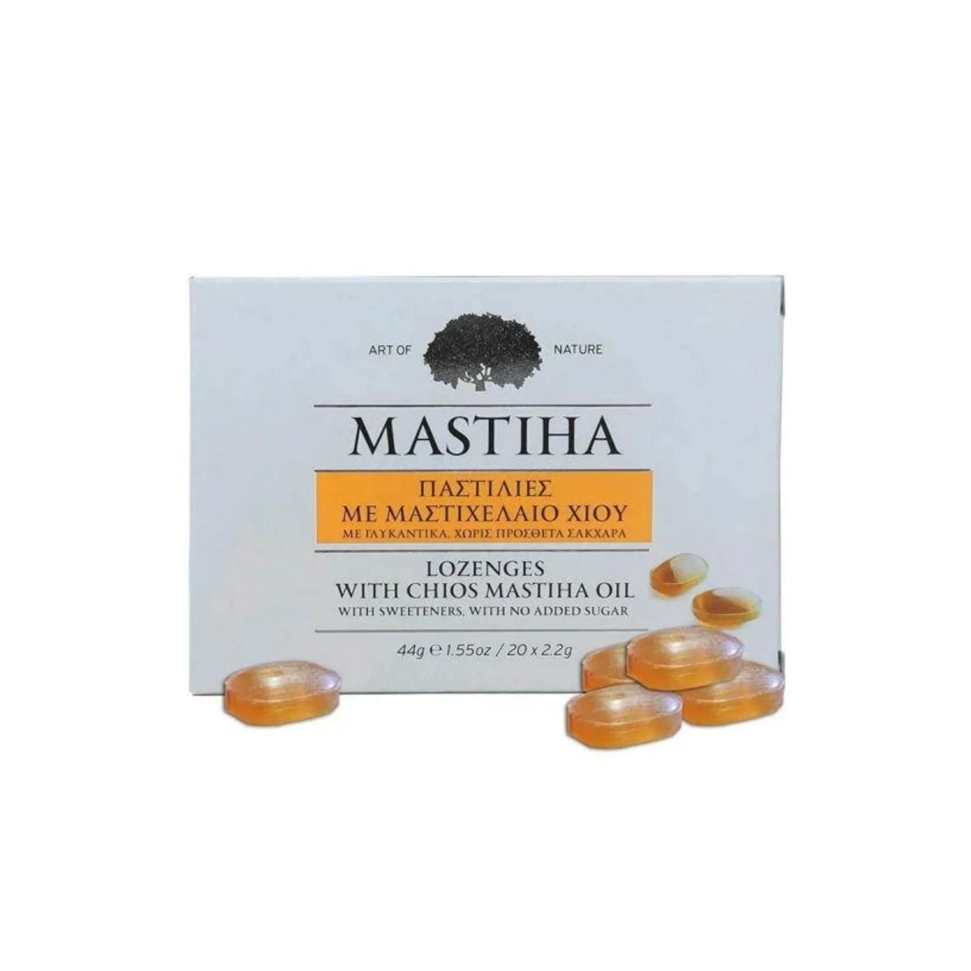Art of Nature Mastiha Lozenges with Mastiha Oil - 20pcs