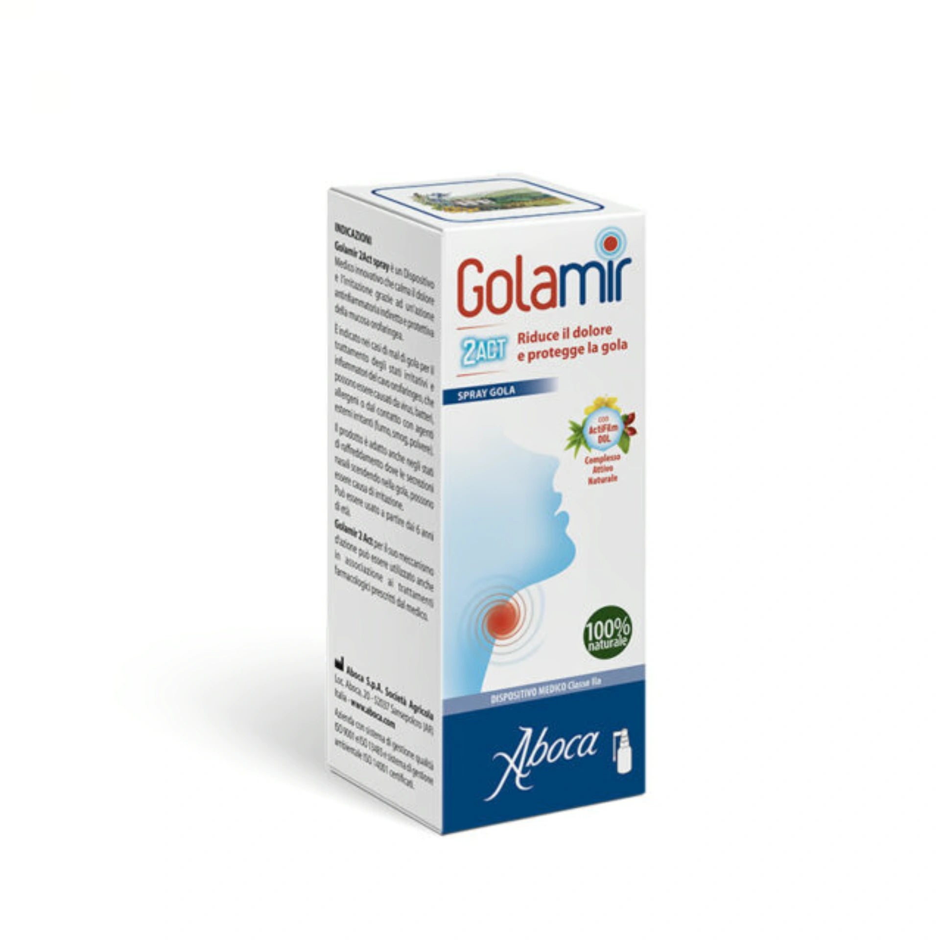 Aboca Golamir 2ACT Spray - 30ml