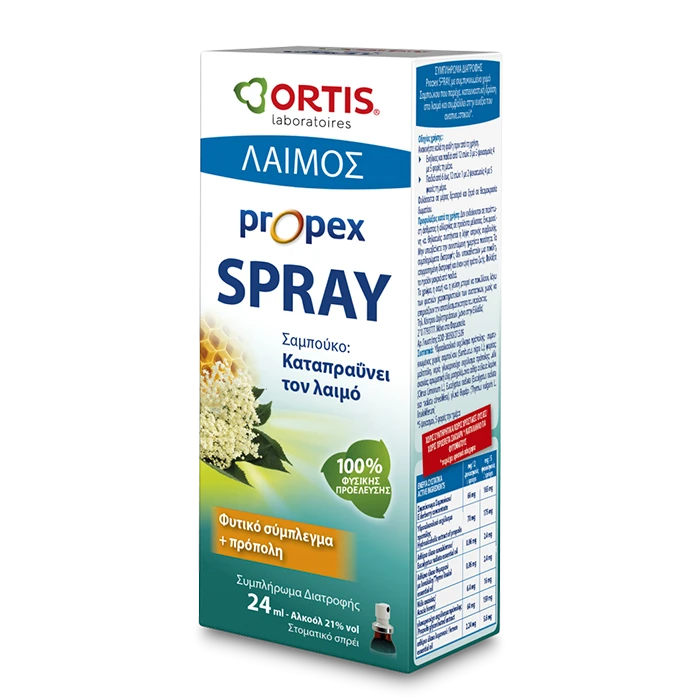 Ortis Propex Throat Spray - 24ml