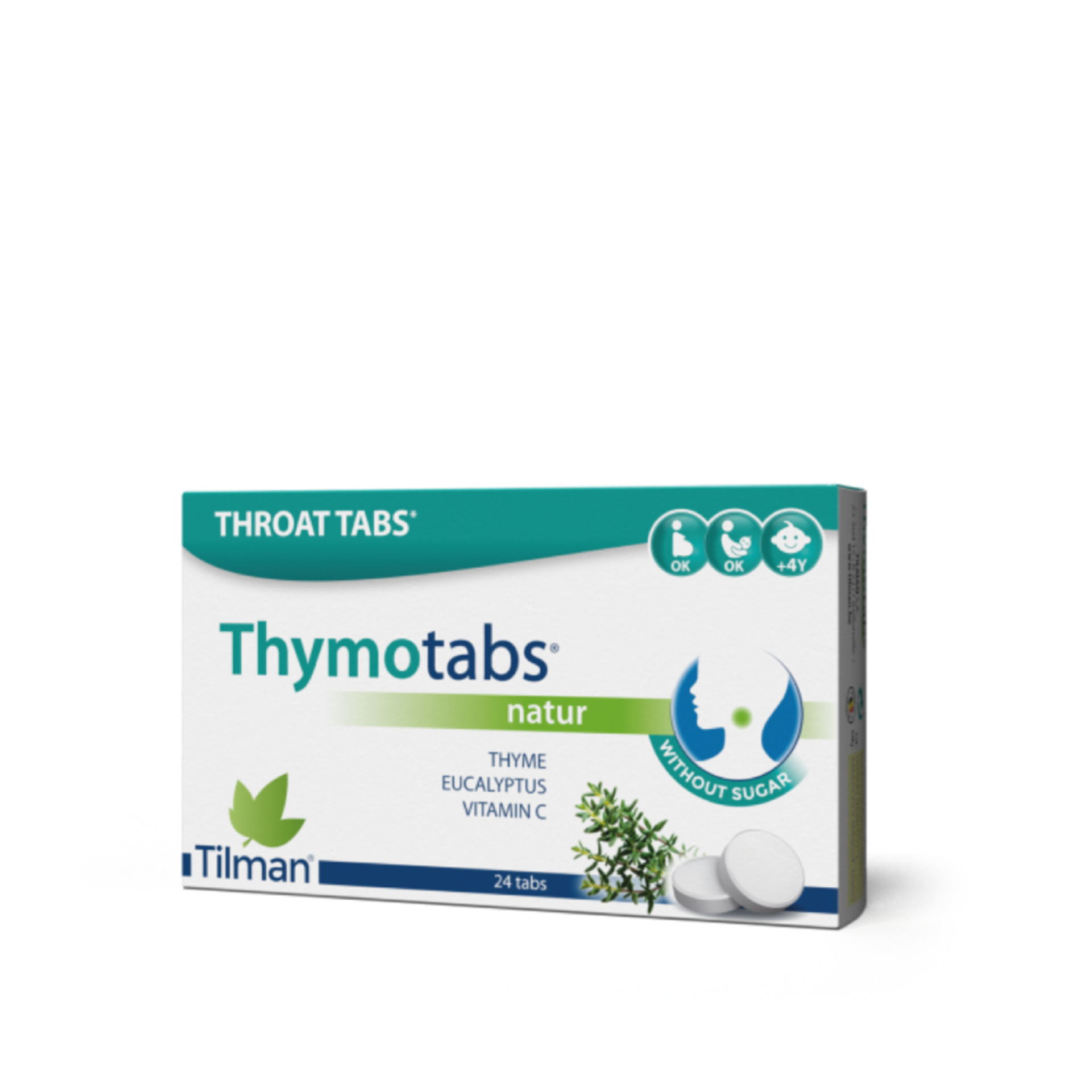 Tilman Thymotabs Nature: Traditional Thyme Throat Lozenges