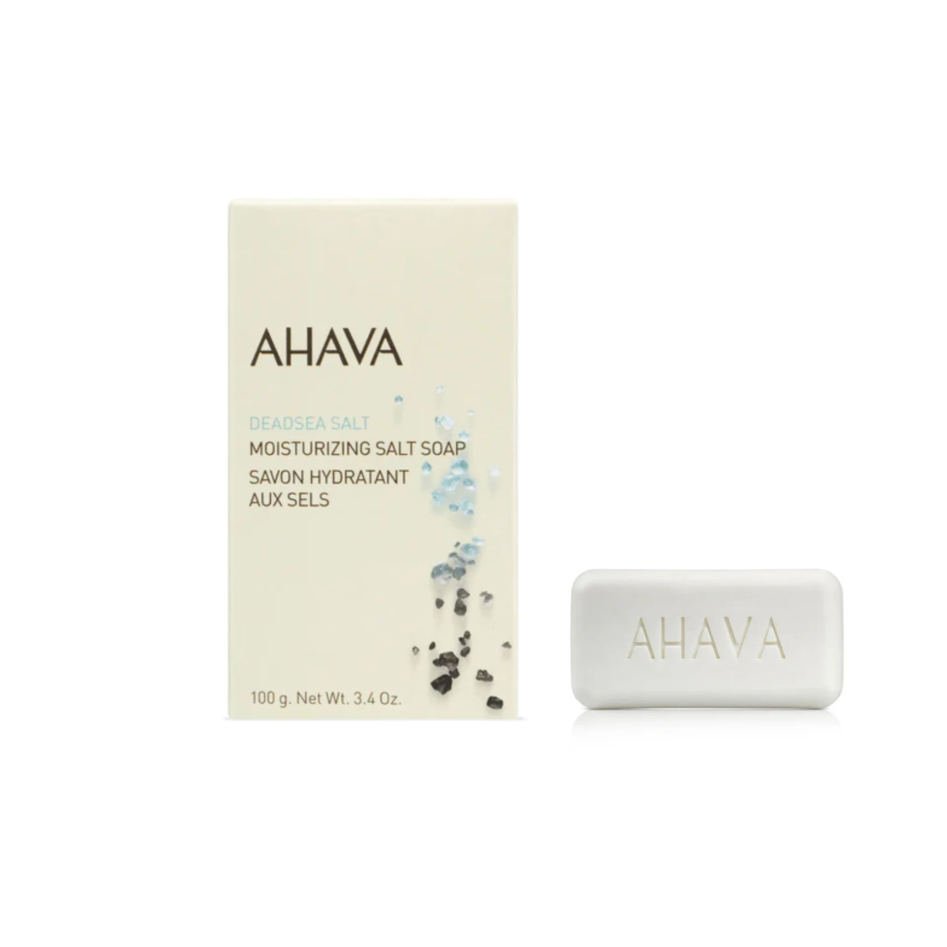 Ahava Moisturizing Dead Sea Salt Soap - 100gr