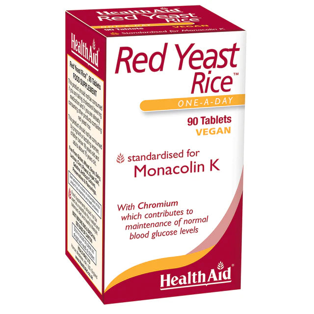 HealthAid Red Yeast Rice - 90tabs