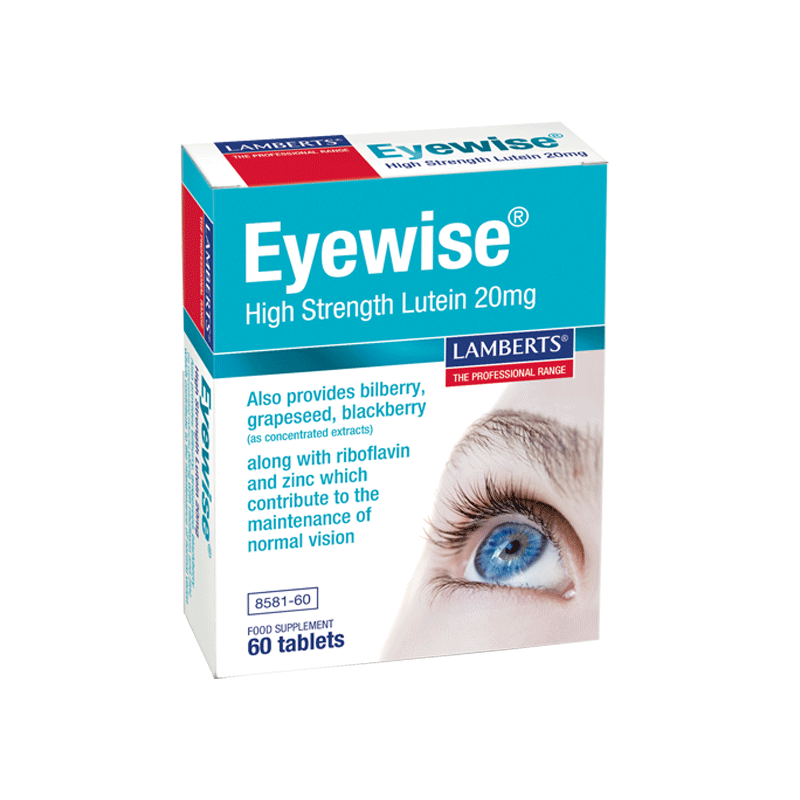 Lamberts Eyewise Lutein 20mg - 60tabs