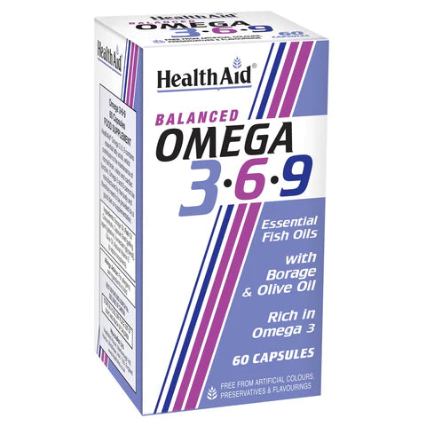 HealthAid Balanced Omega 3-6-9 - 60 Capsules