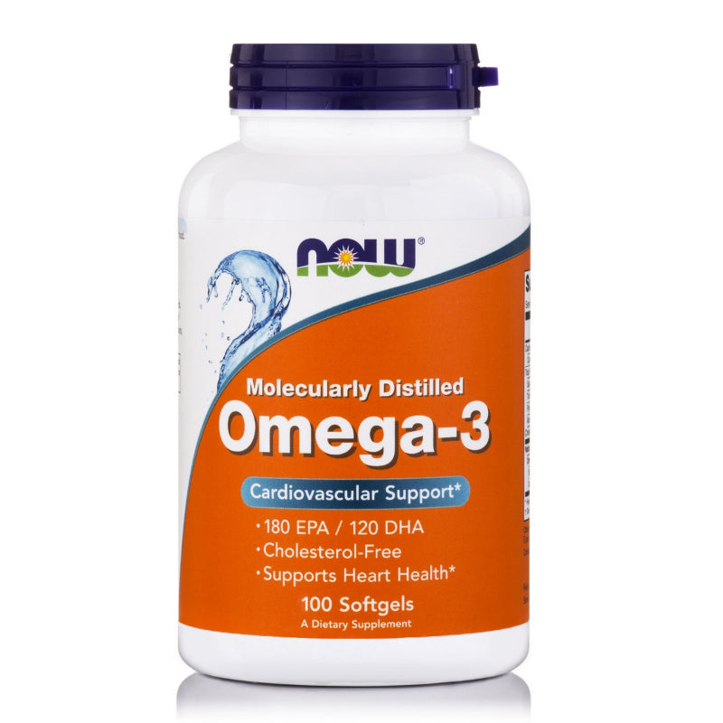 NOW Foods Omega-3 - 100 Softgels