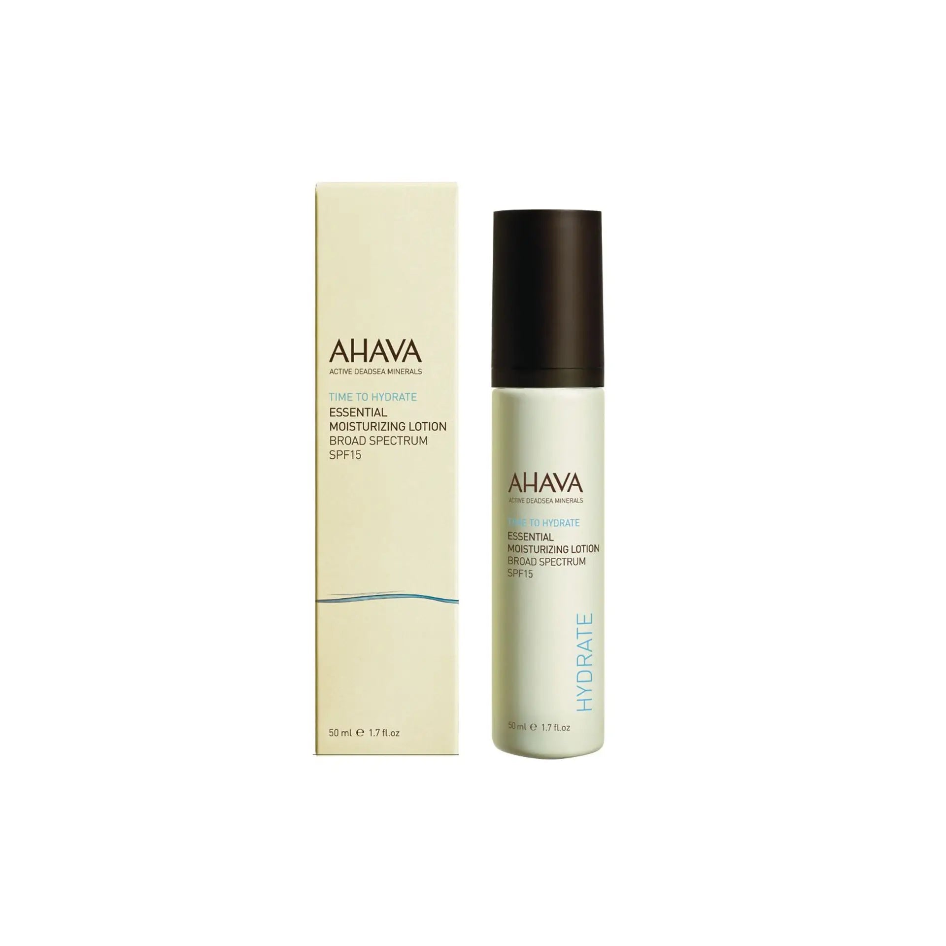 Ahava Time To Hydrate Essential Moisturizing Lotion Broad Spectrum SPF15 - 50ml