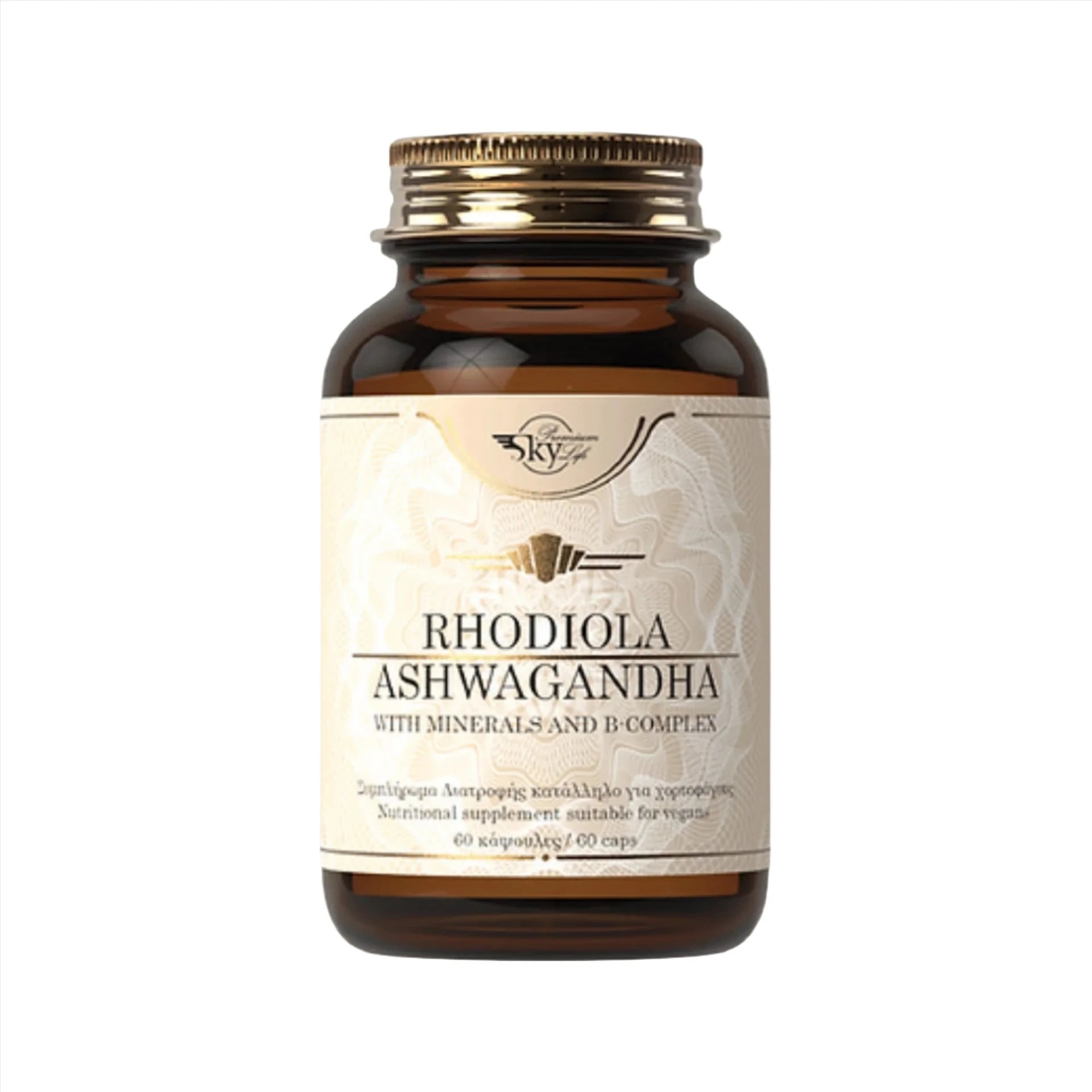 Sky Premium Life Rhodiola & Ashwagandha - 60caps