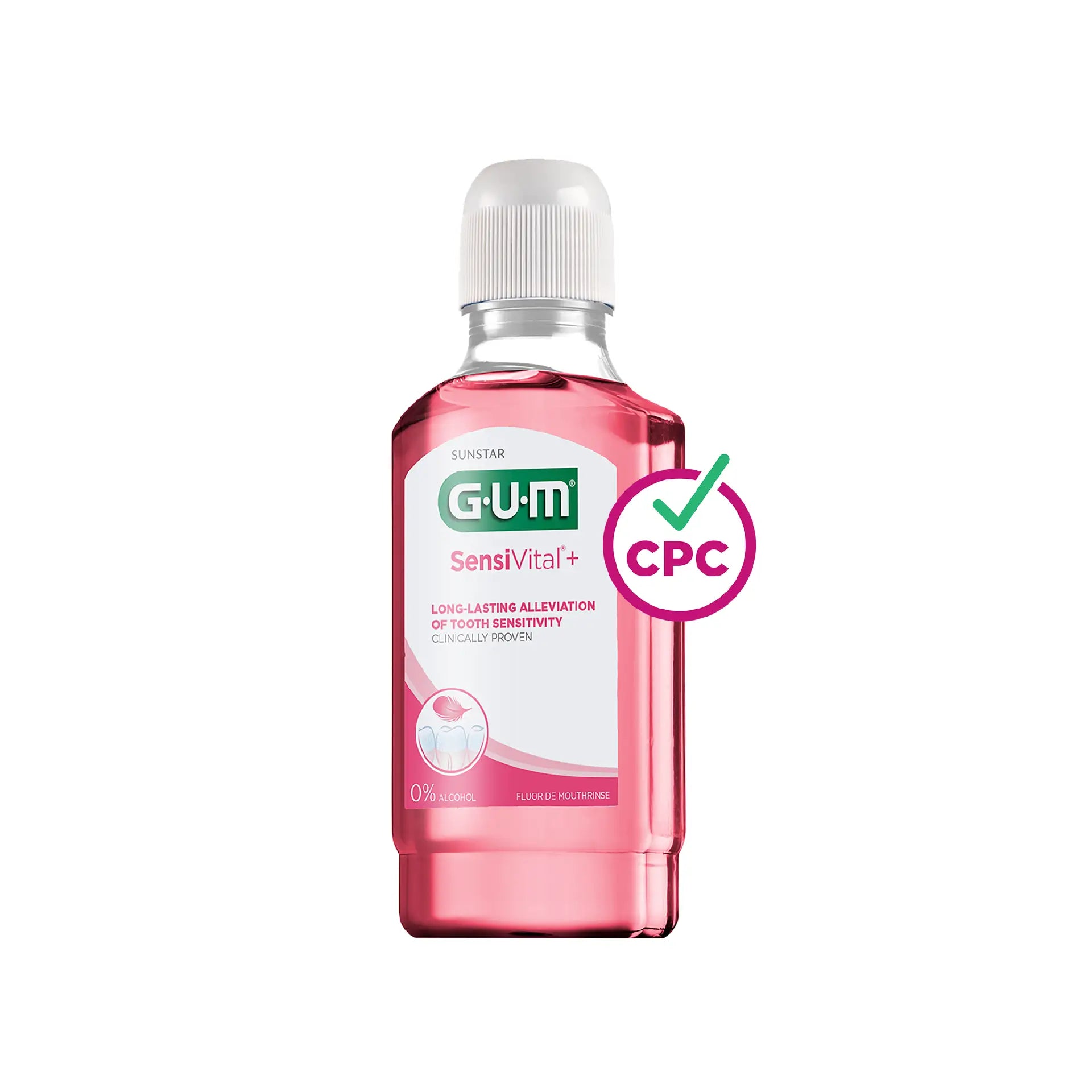 GUM SensiVital+ Mouthwash – 300ml