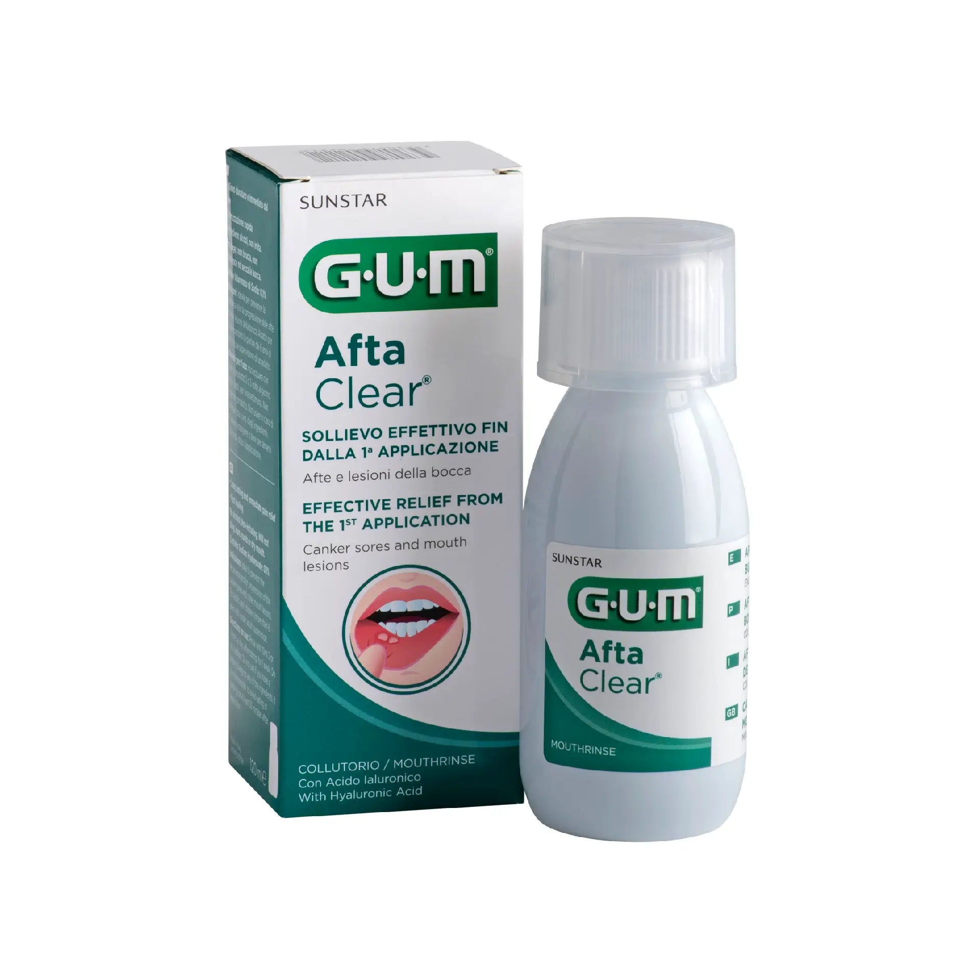 GUM AftaClear Mouthwash – 120ml