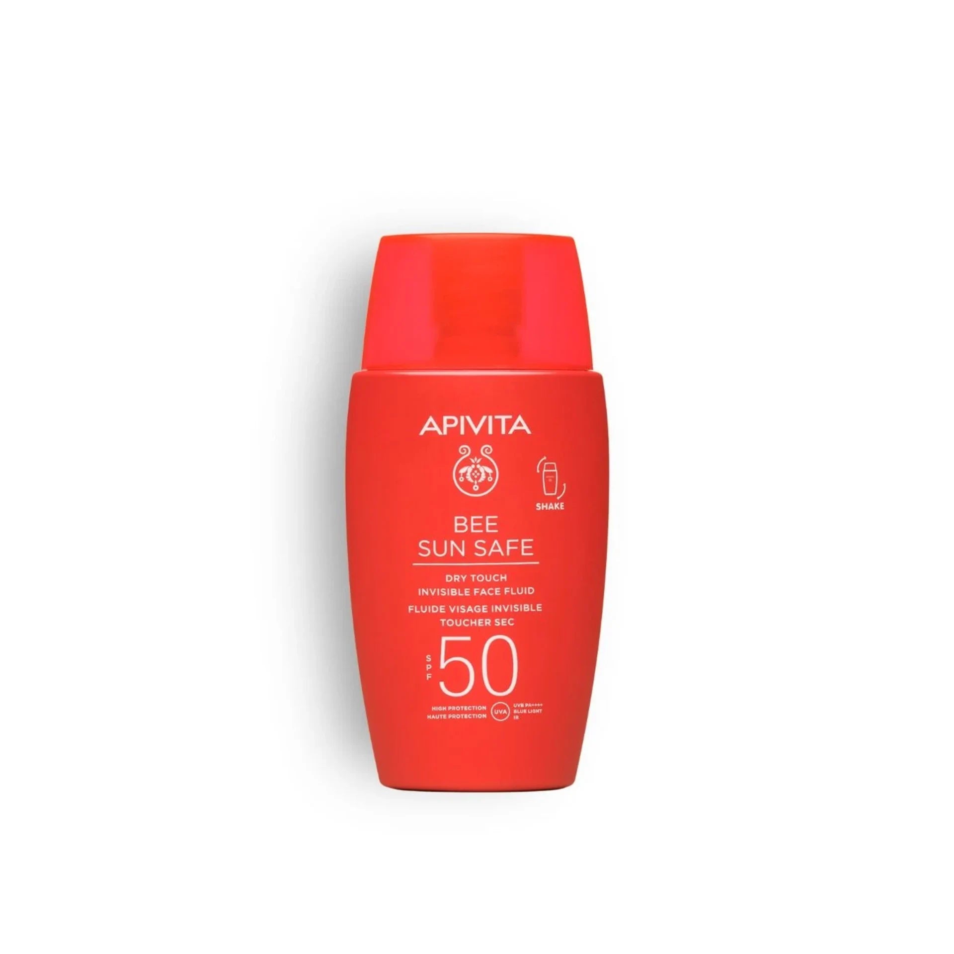 Apivita Bee Sun Safe Dry Touch Invisible Face Fluid SPF50 - 50ml