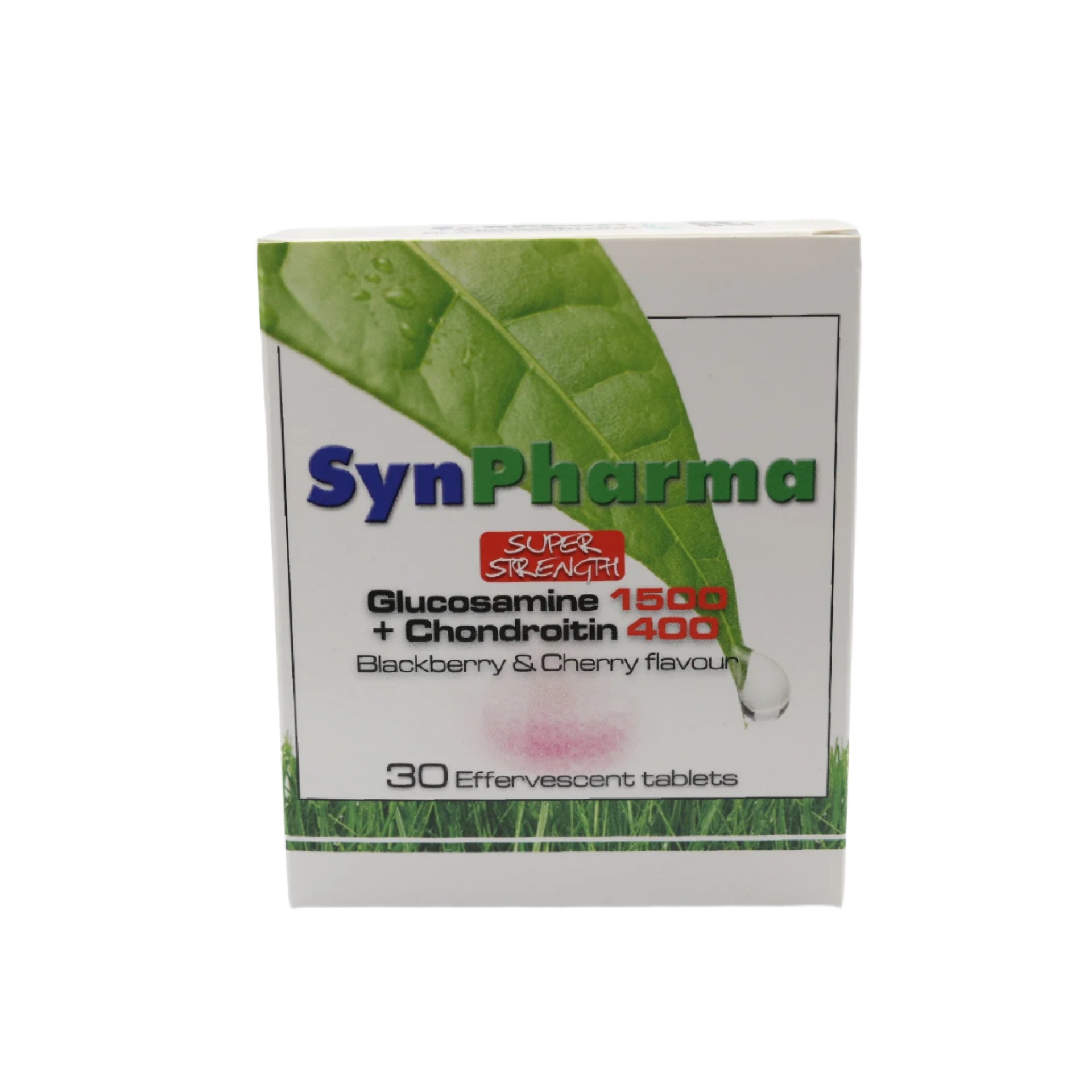 Synpharma Glucosamine 1500mg & Chondroitin 400mg - 30 Effervescent Tablets